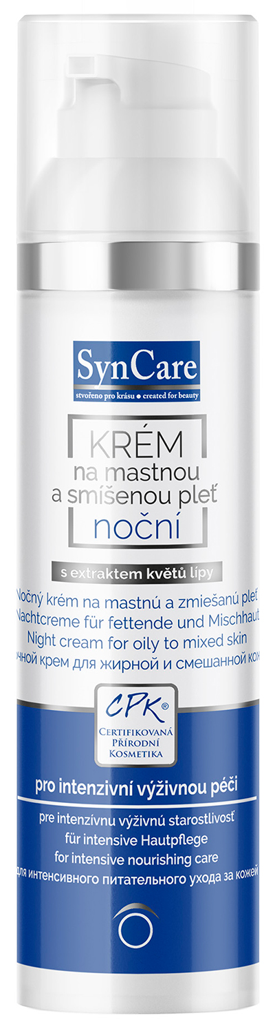 Krém na mastnou a smíšenou pleť noční CPK 75 ml SynCare