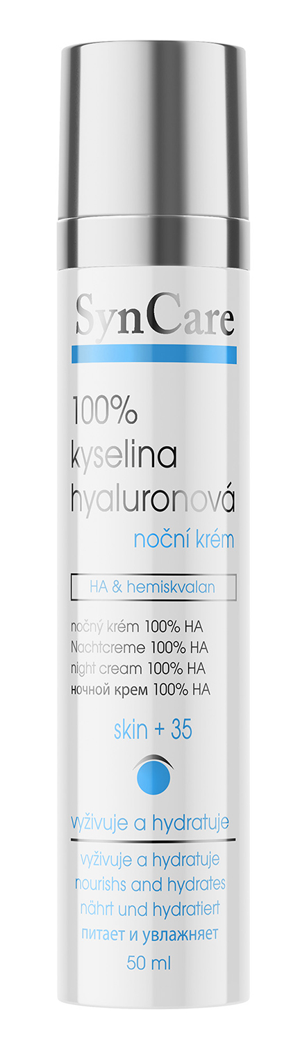 Noční krém 100% kyselina hyaluronová 50 ml SynCare