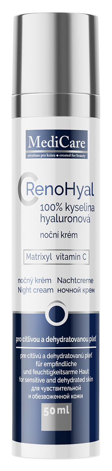 RenoHyal C 100% kyselina hyaluronová noční krém 50 ml SynCare